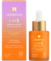 Сыворотка для лица Sesderma C-Vit Липосомальная с комплексом витамина С 5 типов - фото 2 - id-p226563376