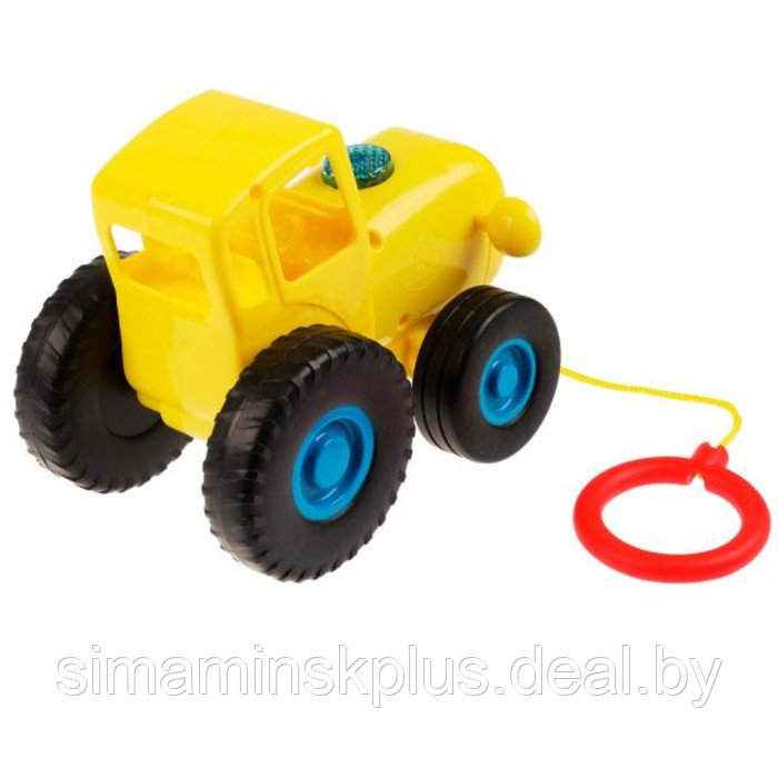 Музыкальная игрушка «Синий Трактор. Каталка», 30 песен, загадок и звуков, цвет желтый - фото 3 - id-p226564186