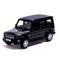 Машина металлическая MERCEDES-BENZ G63 AMG, 1:32, инерция, цвет чёрный, в пакете