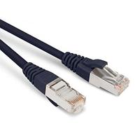 Hyperline PC-LPM-STP-RJ45-RJ45-C5e-0.5M-LSZH-BK Патч-корд F/­UTP, экранированный, Cat.5e, LSZH, 0.5 м, черный