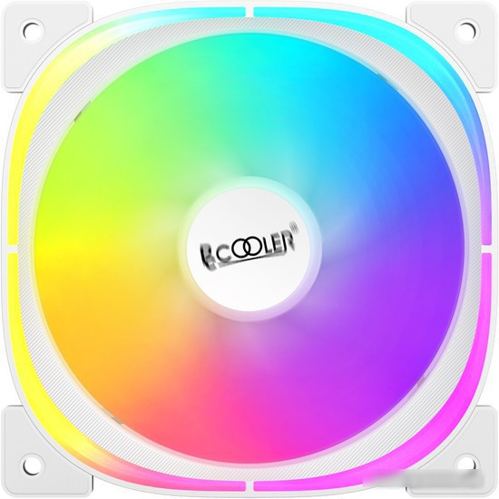 Вентилятор для корпуса PCCooler EF120 ARGB (белый) - фото 1 - id-p226564500