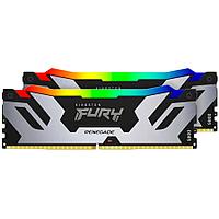 Модуль памяти Kingston 32GB DDR5 8000 FURY Renegade Silver/Black RGB XMP Non-ECC Unbuffered DIMM (Kit 2*16gb)