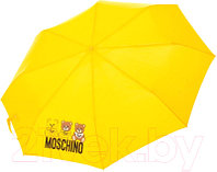 Зонт складной Moschino 8061-OCU Scribble Bear Yellow