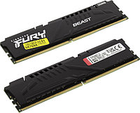 Модуль памяти Kingston Fury Beast KF556C40BBK2/32 DDR5 DIMM 32Gb KIT 2*16Gb PC5-44800 CL40