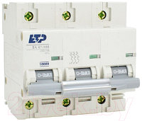 Выключатель автоматический ETP ВА 47-100 3P 125А (D)