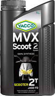 Моторное масло Yacco MVX Scoot 2 Synth