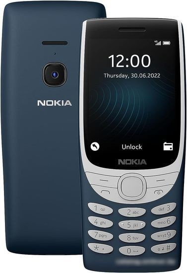 Кнопочный телефон Nokia 8210 4G Dual SIM ТА-1489 (синий) - фото 1 - id-p226566582