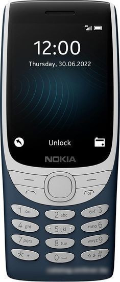 Кнопочный телефон Nokia 8210 4G Dual SIM ТА-1489 (синий) - фото 3 - id-p226566582