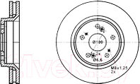 Тормозной диск ATE 24012802171