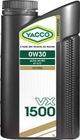 Моторное масло Yacco VX 1500 0W30