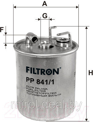 Топливный фильтр Filtron PP841/1 - фото 1 - id-p226568396