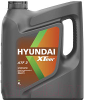 Трансмиссионное масло Hyundai XTeer ATF 3 / 1041009