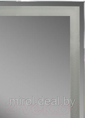 Шкаф с зеркалом для ванной Континент Mirror Box Black Led 60х80 - фото 3 - id-p226570433