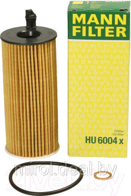 Масляный фильтр Mann-Filter HU6004X - фото 2 - id-p226570461