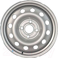 Штампованный диск Trebl 6390T 14x5.5" 4x108мм DIA 65.1мм ET 18мм Silver