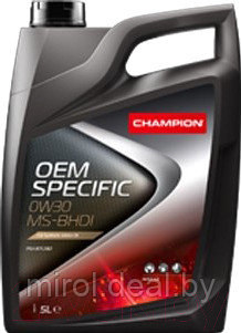 Моторное масло Champion OEM Specific MS-BHDI 0W30 / 8222160 - фото 1 - id-p226569027