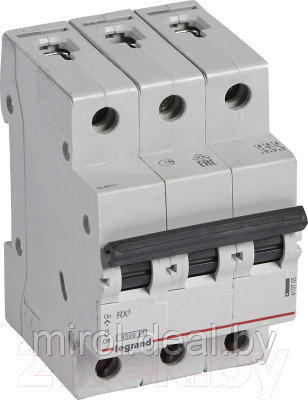 Выключатель автоматический Legrand RX3 3P C 40A 4.5кА 3M / 419712 - фото 1 - id-p226573373