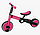 T801 Детский велосипед беговел 2в1 DELANIT, съемные педали, красный, фото 3