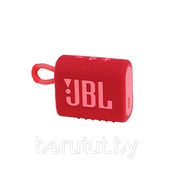 Портативная колонка JBL Go 3 Красный - фото 1 - id-p226574567