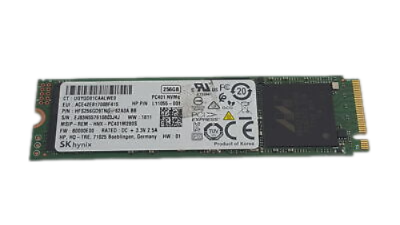 Жесткий диск SSD Hynix 256GB M.2 2280 3.0*4 (NVMe 2280) (с разбора) - фото 1 - id-p226574578
