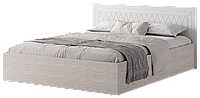 Кровать Британика 1,6 м - Дуб брашированный/Дуб атланта (BTS)