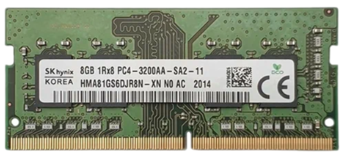 Оперативная память SO-DDR4 8Gb 3200 Mhz Hynix - фото 1 - id-p226574661