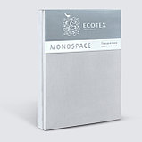Пододеяльник 1,5 сп. 145*215 серый сатин Моноспейс ECOTEX, фото 2