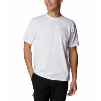 Футболка мужская Columbia Sun Trek Short Sleeve T-Shirt белый 1931161-100 - фото 1 - id-p203005957