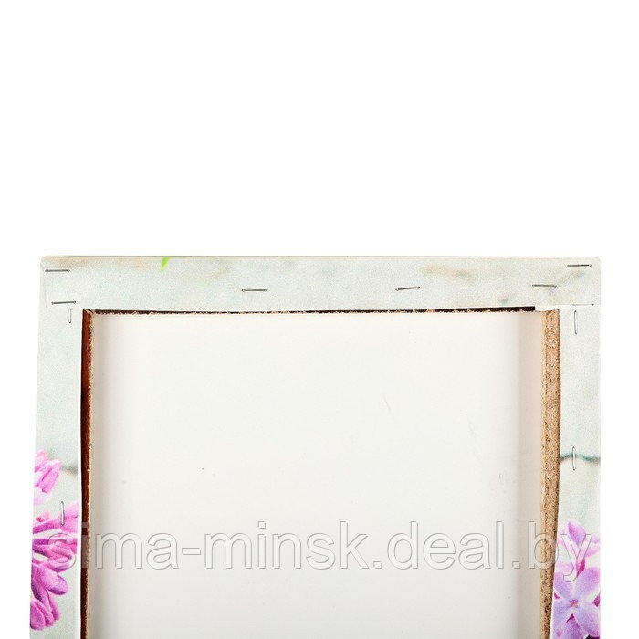 Модульная картина "Сирень в вазе" (2-25х50, 30х60 см) 60х80 см - фото 3 - id-p226575017
