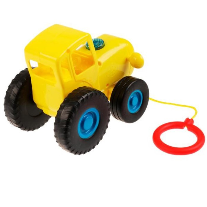 Музыкальная игрушка «Синий Трактор. Каталка», 30 песен, загадок и звуков, цвет желтый - фото 3 - id-p226575128