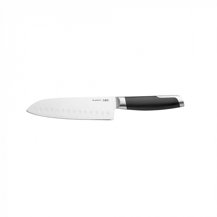 Нож Сантоку 17.5 см Leo Graphite BergHOFF 3950357 - фото 1 - id-p226575579