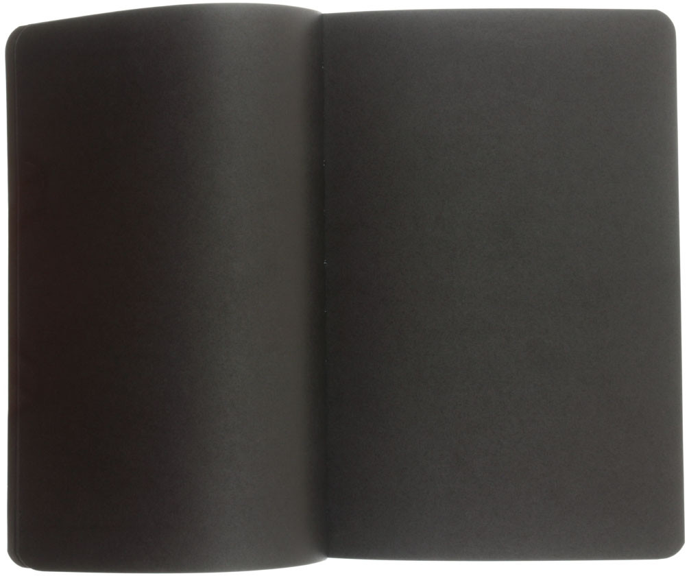 Блокнот «Креативный» (мягкая обложка) 140*210 мм, 96 л., Black Note (черные страницы)