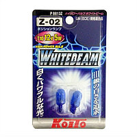 Лампа дополнительного освещения Koito 12V 5W T10 HIGH POWER BULB (3900K, Whitebeam), 2 шт.