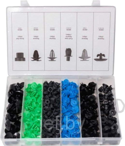 Набор клипс 300 предметов VAUXHALL/OPEL FORSAGE F-01Z0240