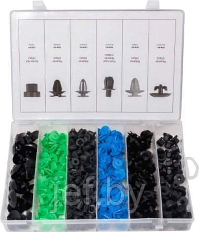 Набор клипс 300 предметов VAUXHALL/OPEL FORSAGE F-01Z0240, фото 2