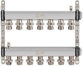 Коллекторная группа ave134 7 выходов AV ENGINEERING AVE13400107, фото 2