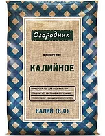 Удобрение сухое Огородник Калийное минеральное гранулированное 0,7 кг