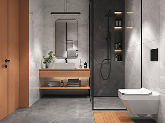 КЕРАМОГРАНИТ CERSANIT CLASSY MARBLE ПОЛИРОВАННЫЙ БЕЛЫЙ РЕКТИФИКАТ 600X1200х5мм 17120