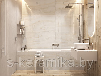 КЕРАМОГРАНИТ CERSANIT MADEIRA ONYX ПОЛИРОВАННЫЙ БЕЖЕВЫЙ РЕКТИФИКАТ 60X120 A17129