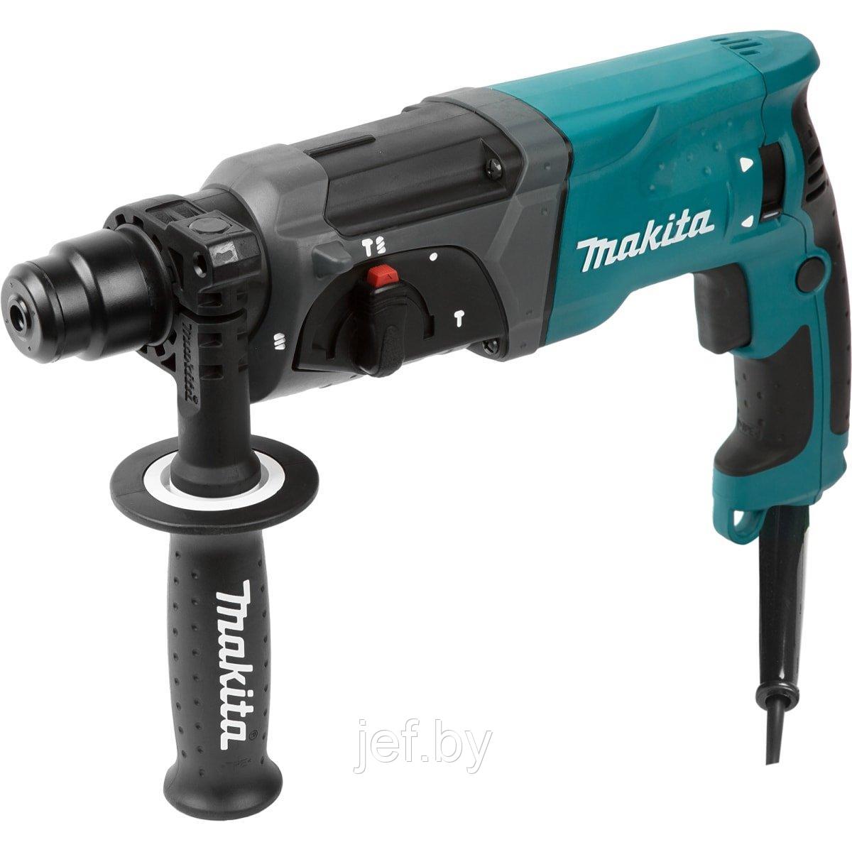 Перфоратор HR 2470 x15 в чемодане + набор буров 780 Вт MAKITA HR2470X15