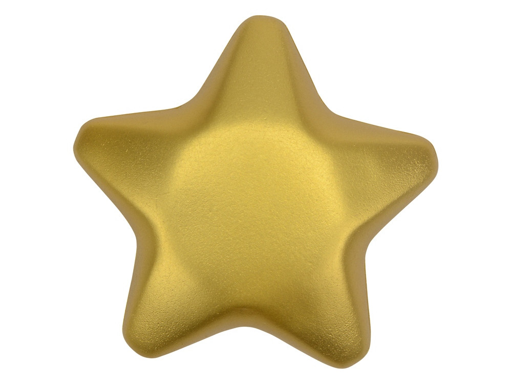 Антистресс Звезда, золотистый - фото 2 - id-p226578087