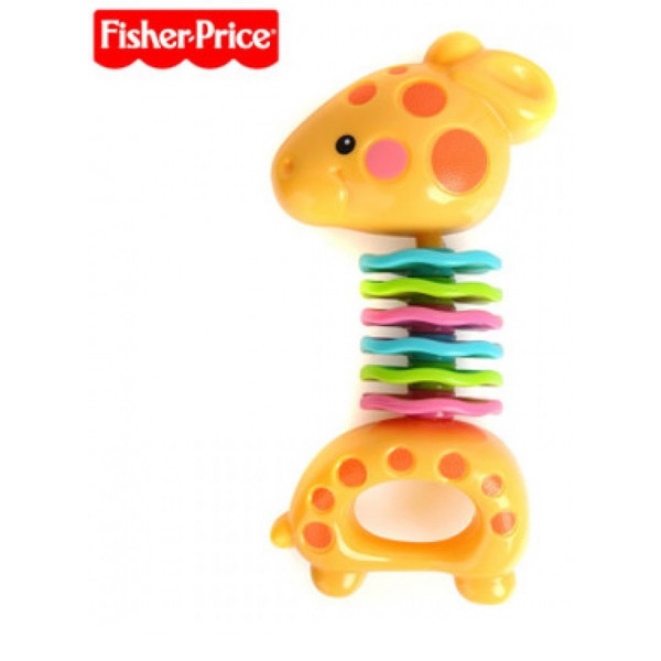 Погремушка Fisher-Price Mattel Toys Жираф (на блистере) 3+ - фото 2 - id-p207941407