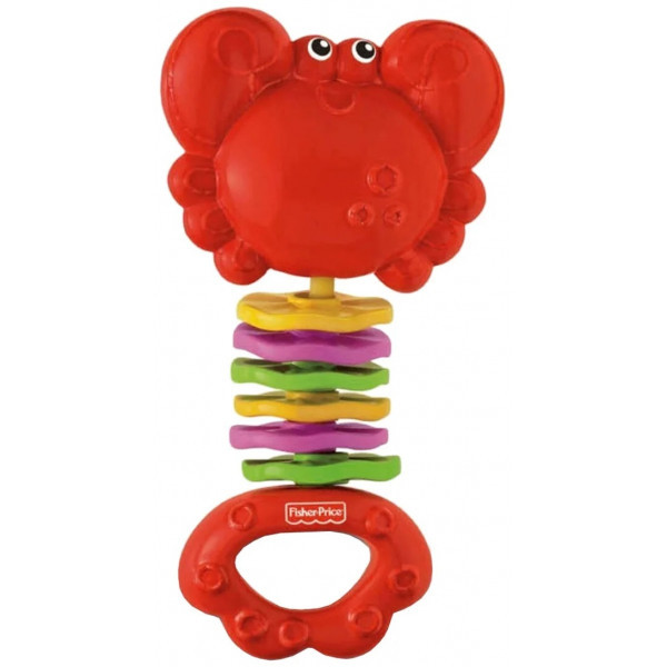 Погремушка Fisher-Price Mattel Toys Краб (на блистере) 3+ - фото 2 - id-p207941408