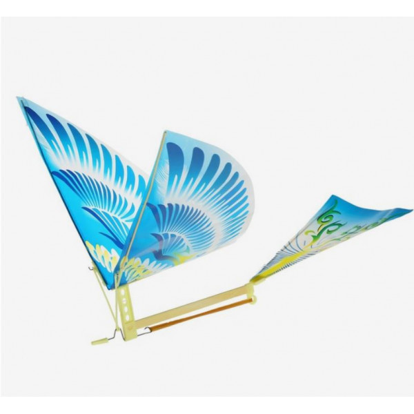 Змей воздушный Летающая птица Размах на резиномоторном двигателе 41х30см - фото 2 - id-p208274927
