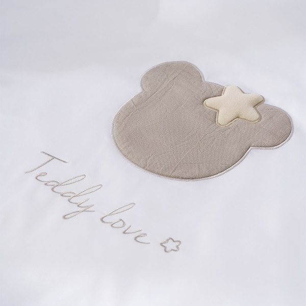 Комплект постельного белья Perina Teddy love Песочный 2пр - фото 3 - id-p209926377