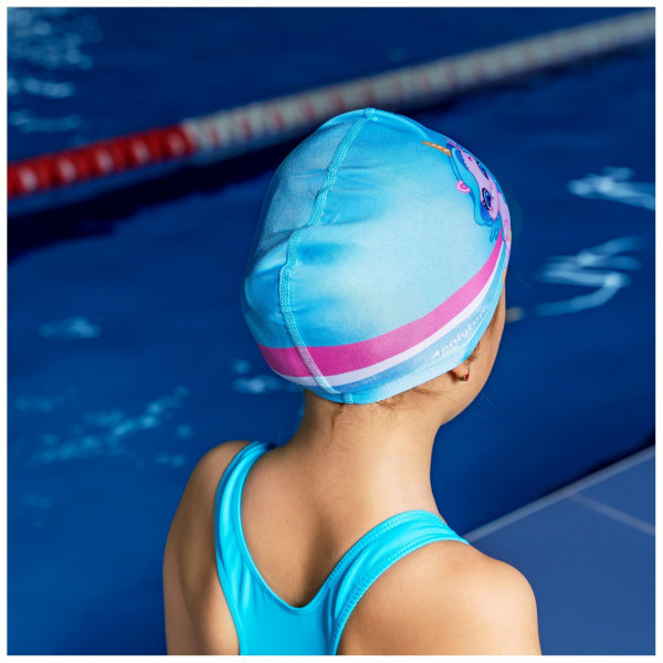 Шапочка для плавания детская Единорожка 46-52см - фото 3 - id-p216653111