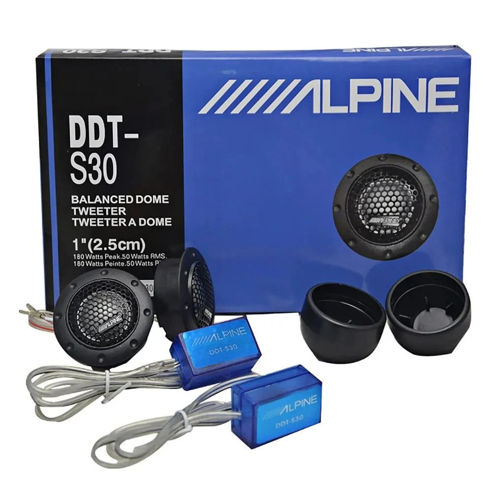 Alpine Колонки для автомобиля DDT S30, 2.6 см - фото 1 - id-p226578587