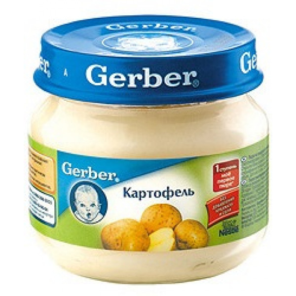 Пюре Gerber картофель 80г - фото 2 - id-p224955071