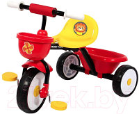 Трехколесный велосипед Moby Kids Primo Львенок / 646235