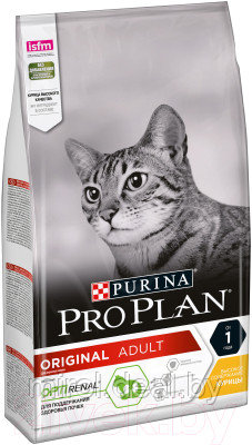 Сухой корм для кошек Pro Plan Adult с курицей - фото 1 - id-p226584117